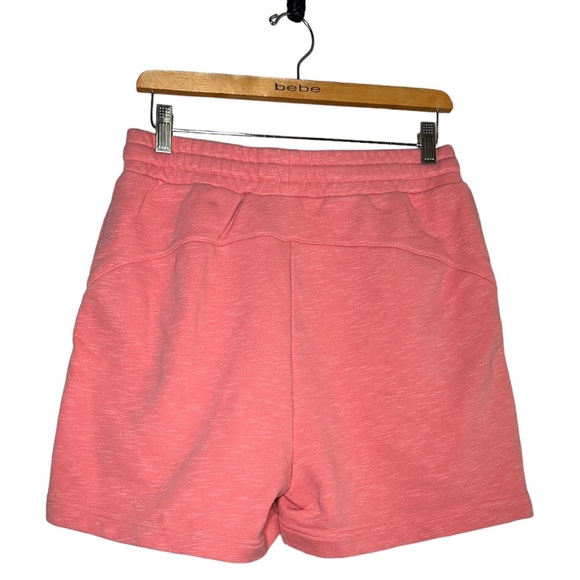 Sweaty Betty Essentials Longline 100% Cotton Sweat Shorts Pink Size Medium - Picture 15 of 16